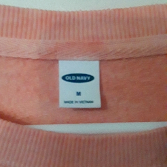🖤Old Navy oversized tie dye sweater pink and coral long sleeve shirt - Picture 4 of 4